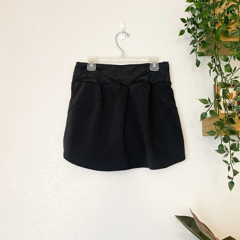 🌻 OUTDOOR VOICES Hudson Black Athletic Skort Skirt Size Small